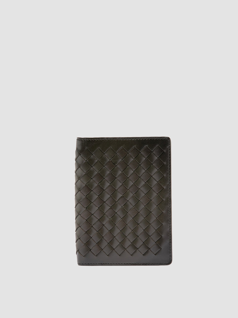 BOUDIN 127 - Green Leather Wallet