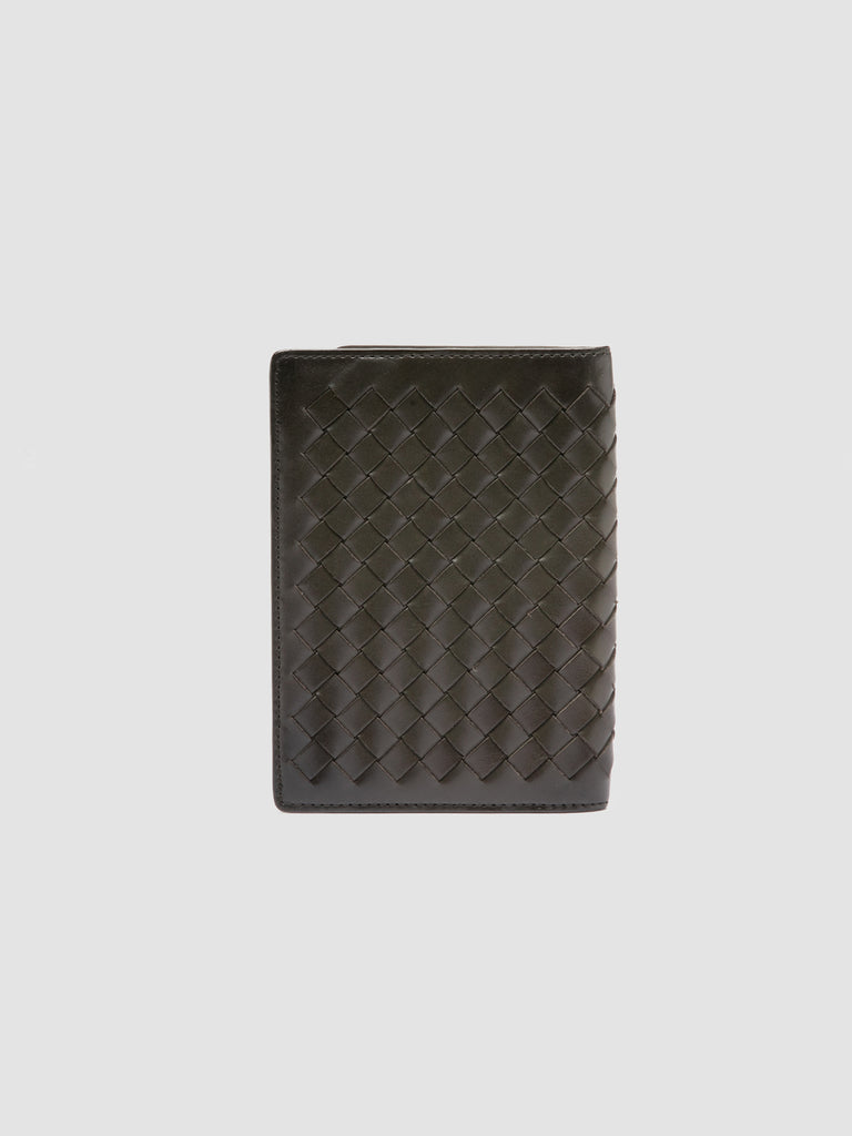 BOUDIN 127 - Green Leather Wallet