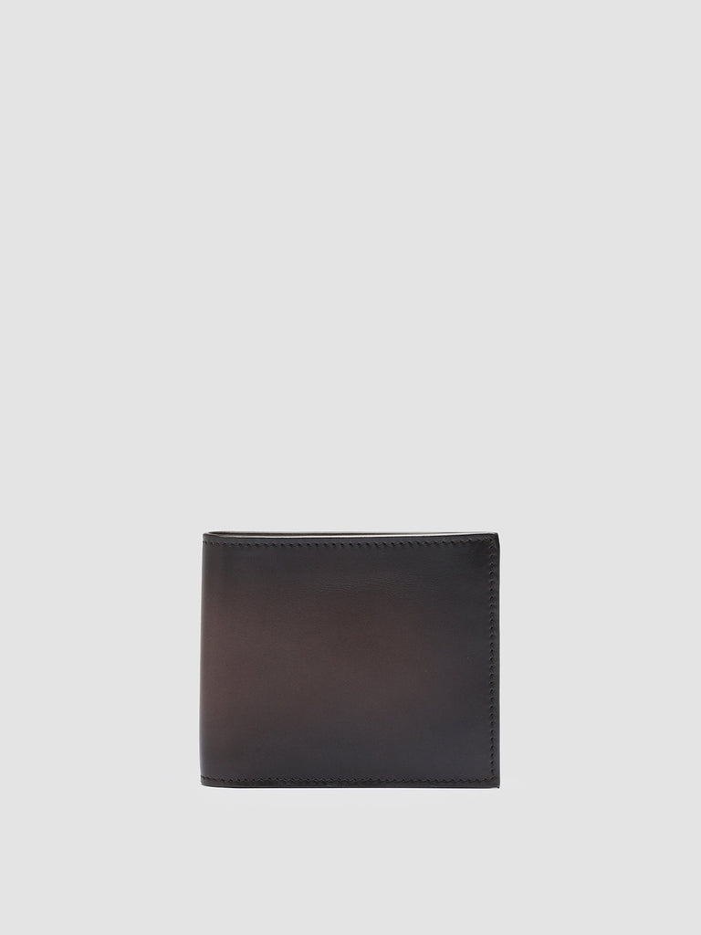 BOUDIN 02 - Brown Leather Bifold Wallet