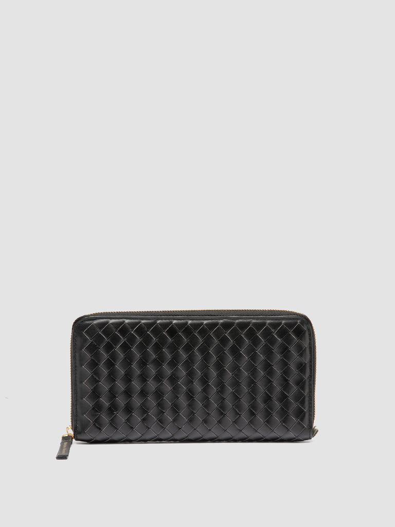 JULIET 201 - Black Leather Wallet