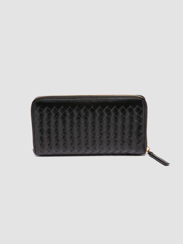 JULIET 201 - Black Leather Wallet
