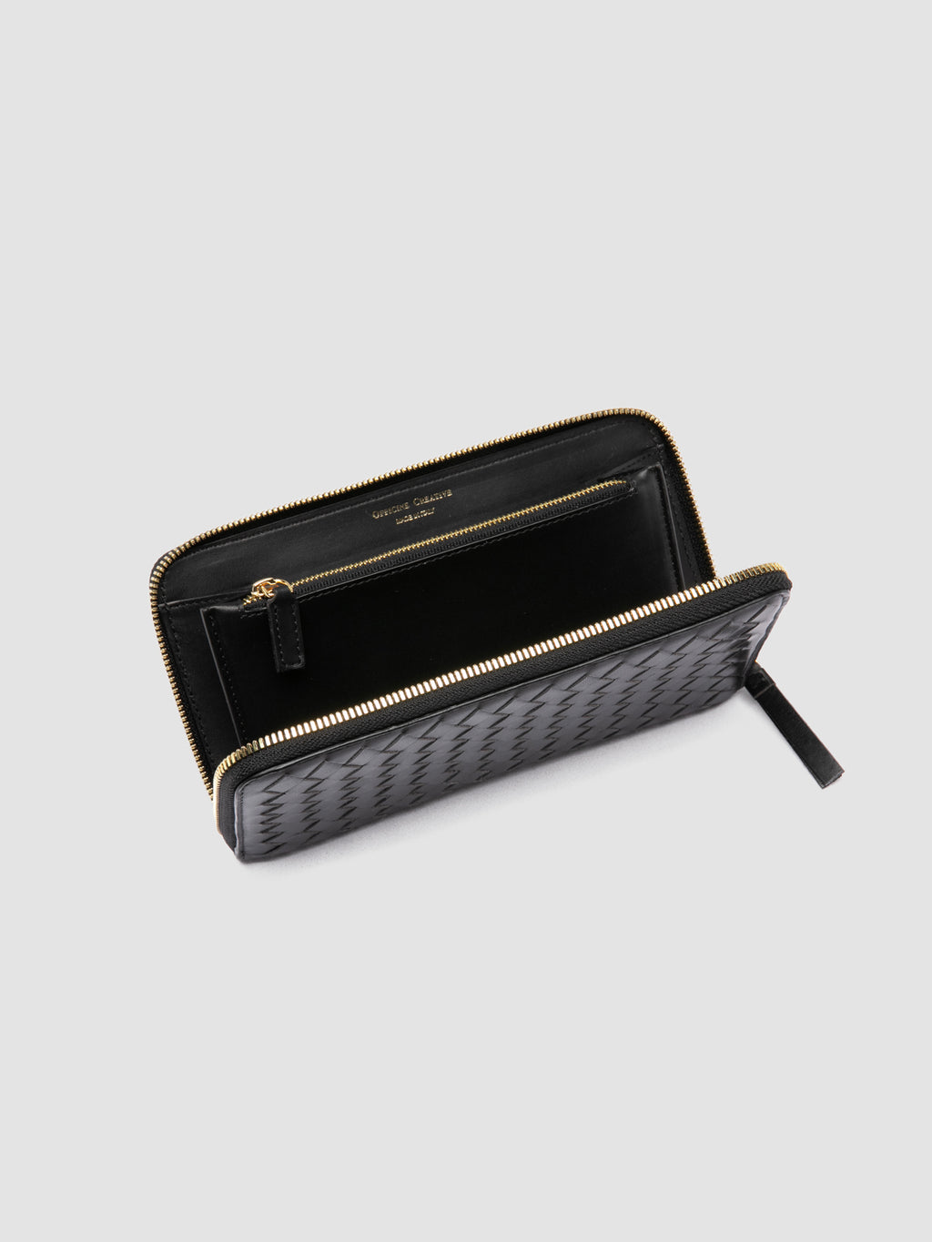 JULIET 201 - Black Leather Wallet Officine Creative - 5