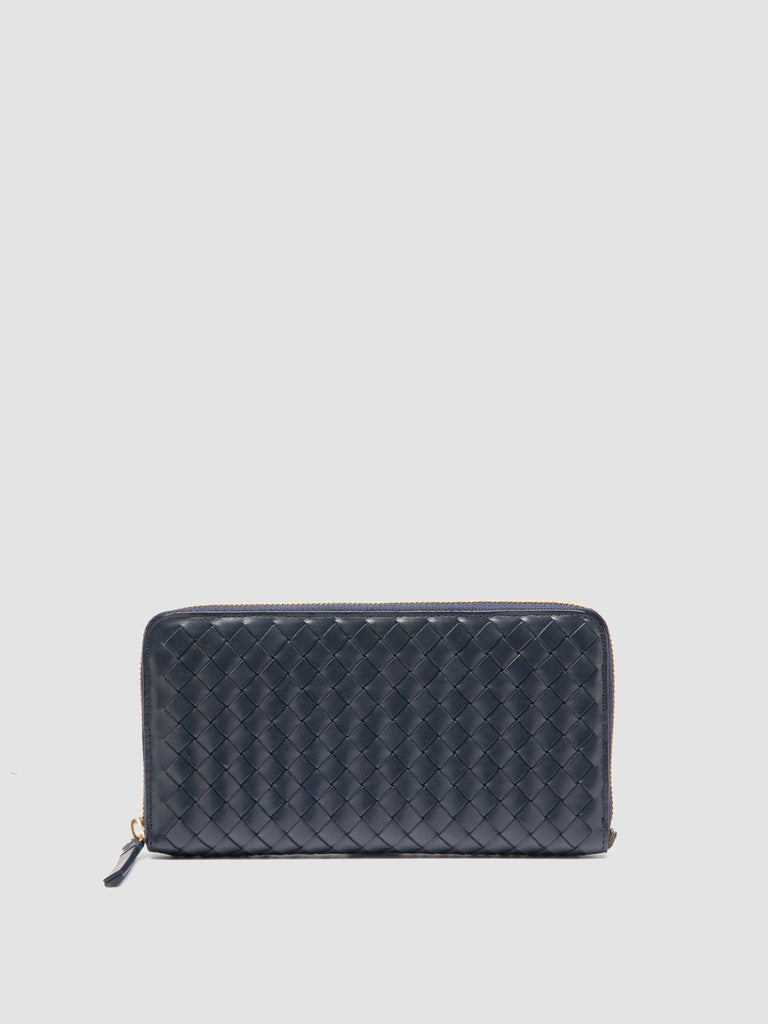 JULIET 201 - Blue Leather Wallet