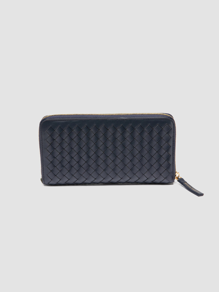 JULIET 201 - Blue Leather Wallet
