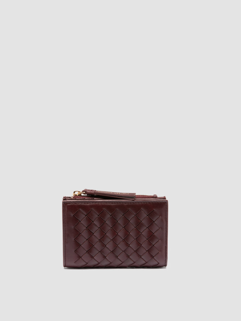 JULIET 204 - Burgundy Leather Wallet