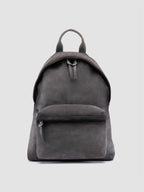 OC PACK 001 - Grauer Rucksack aus Wildleder