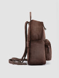 OC PACK 001 - Brown Suede Backpack