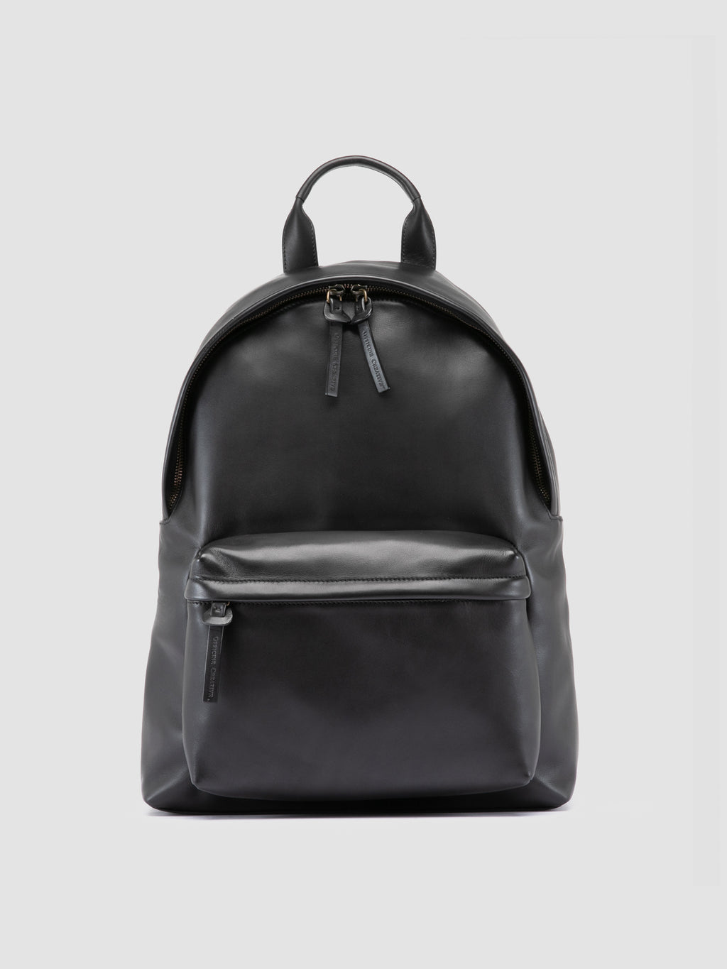 OC PACK 001 - Black Leather Backpack Officine Creative - 1