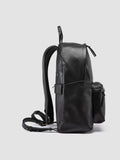 OC PACK 001 - Black Leather Backpack Officine Creative - 3