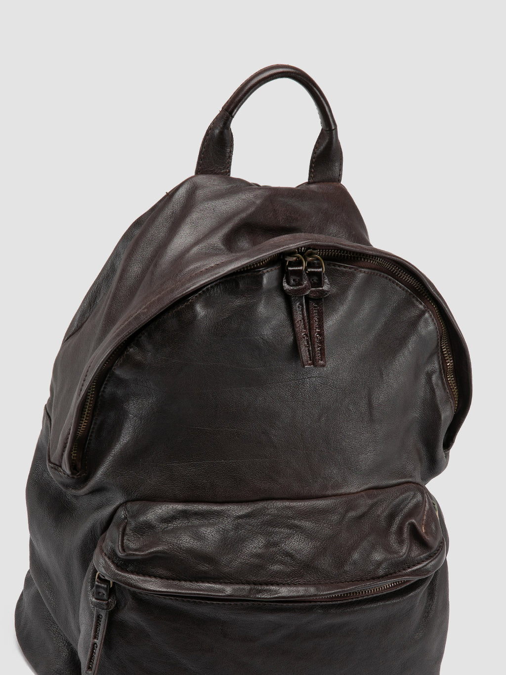 OC PACK 004 - brauner Lederrucksack