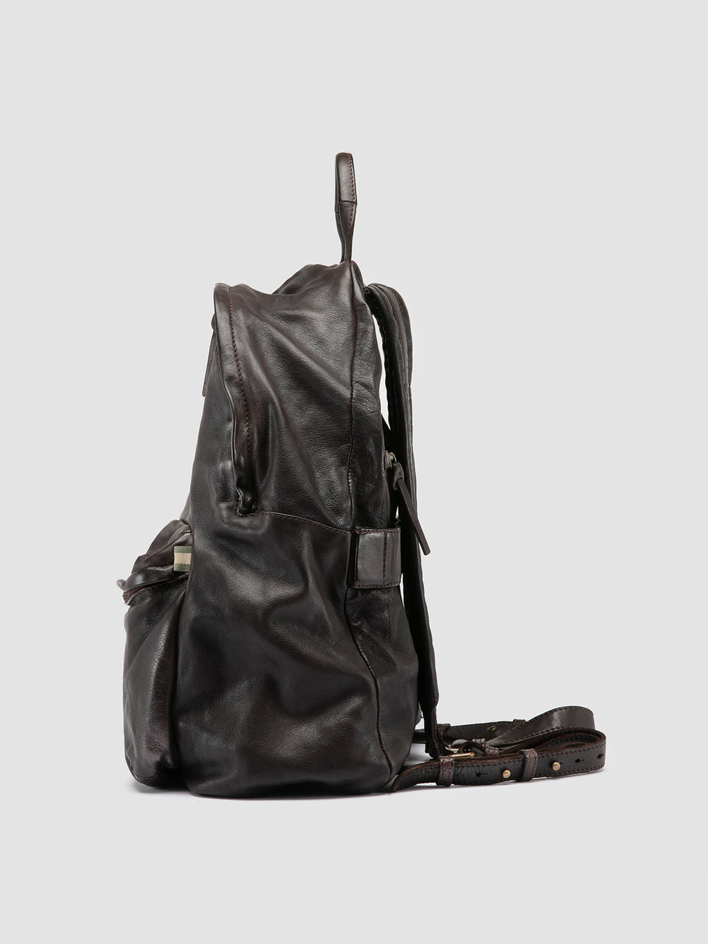 OC PACK 004 - brauner Lederrucksack