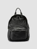 OC PACK 005 - Black Leather Backpack - thumb image 1,side view