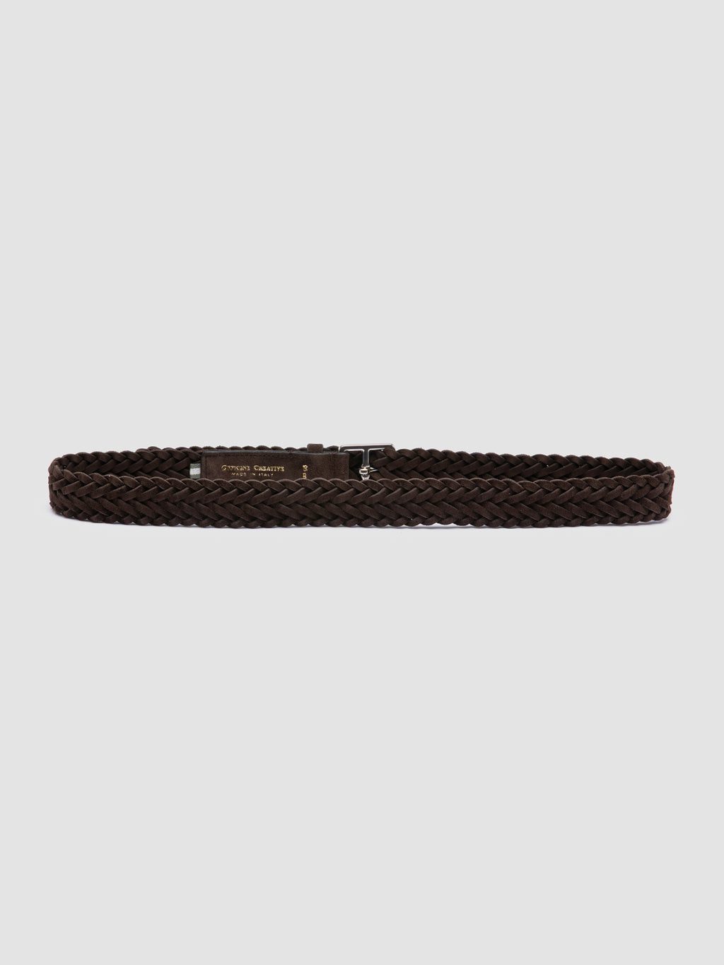 OC STRIP 055 - Brown Suede Belt Officine Creative - 3