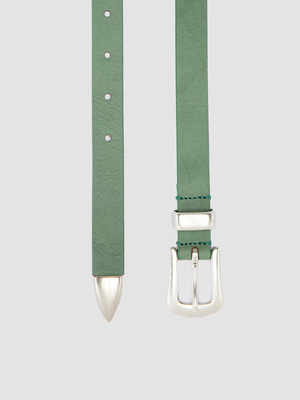 OC STRIP 066 - Green Nappa Leather Belt