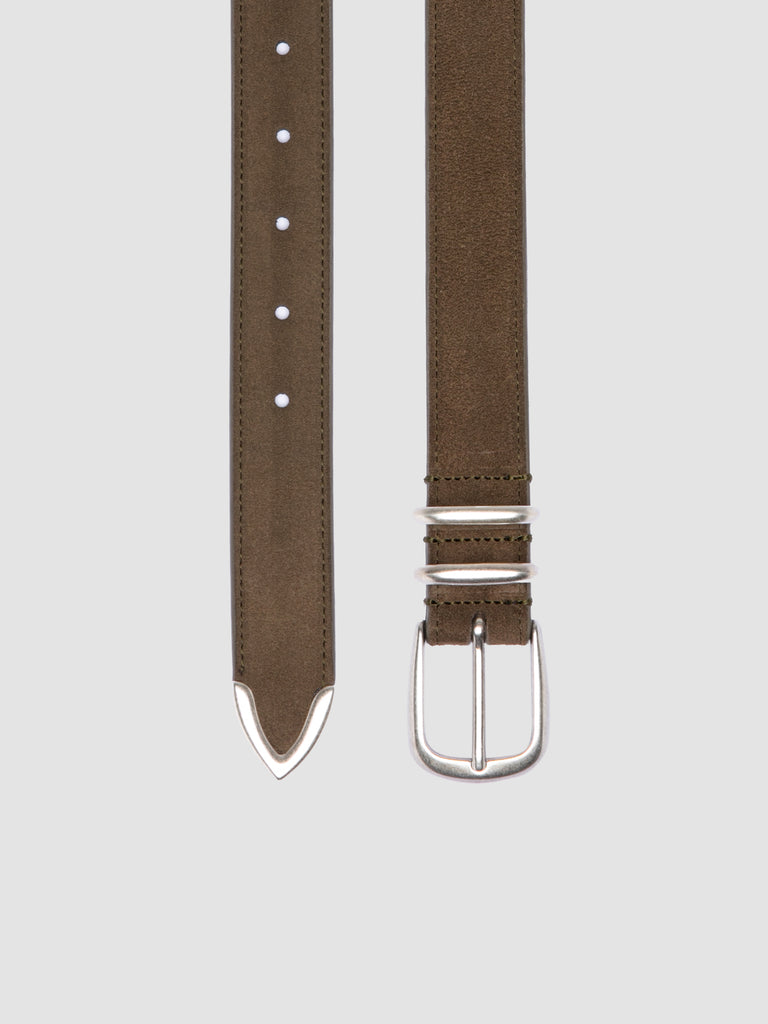 OC STRIP 074 - Green Suede Belt
