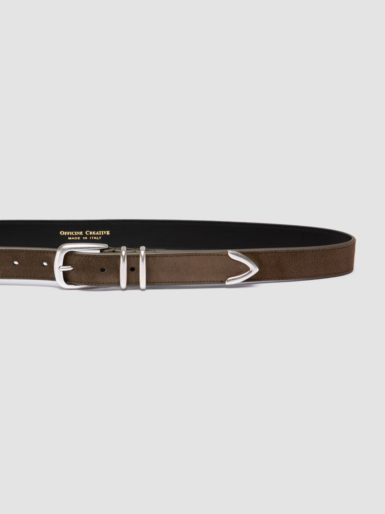OC STRIP 074 - Taupe Suede Belt Officine Creative - 4