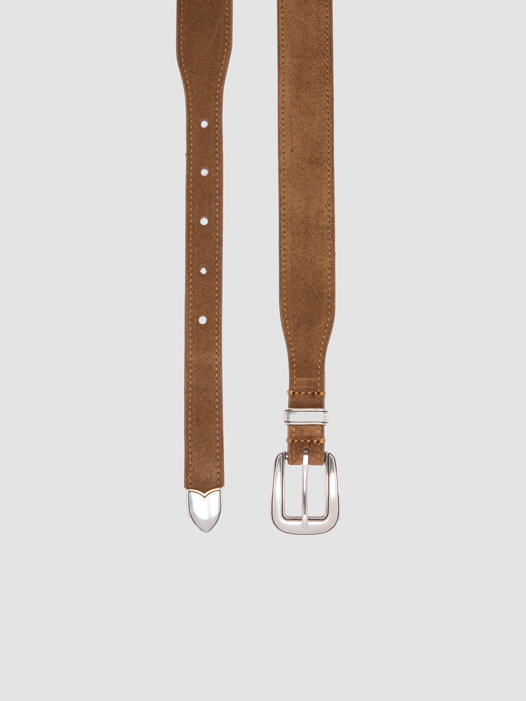 OC STRIP 092 - Brown Suede Belt Officine Creative - 2