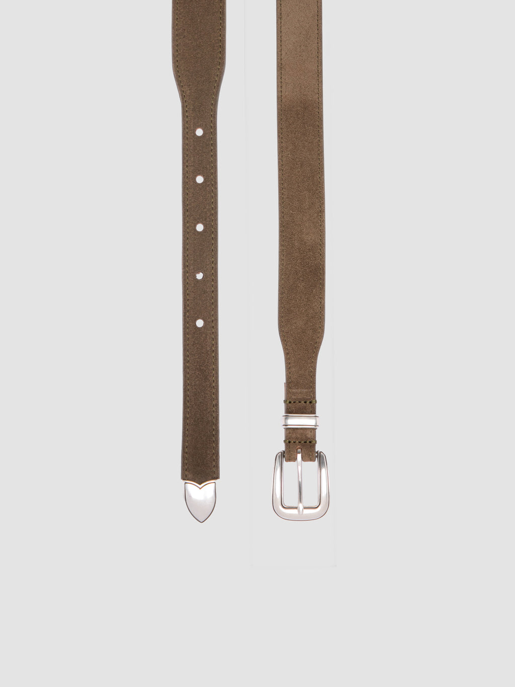 OC STRIP 092 - Green Suede Belt Officine Creative - 2