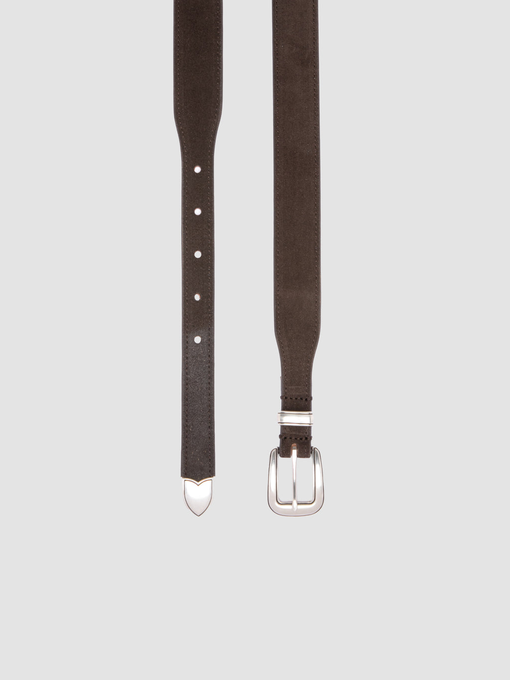 OC STRIP 092 - Brown Suede Belt Officine Creative - 2
