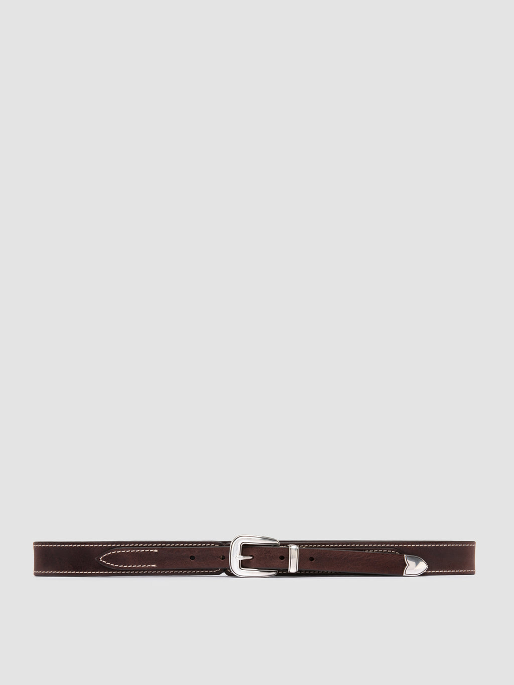 OC STRIP 097 - Brown Leather Belt Officine Creative - 1