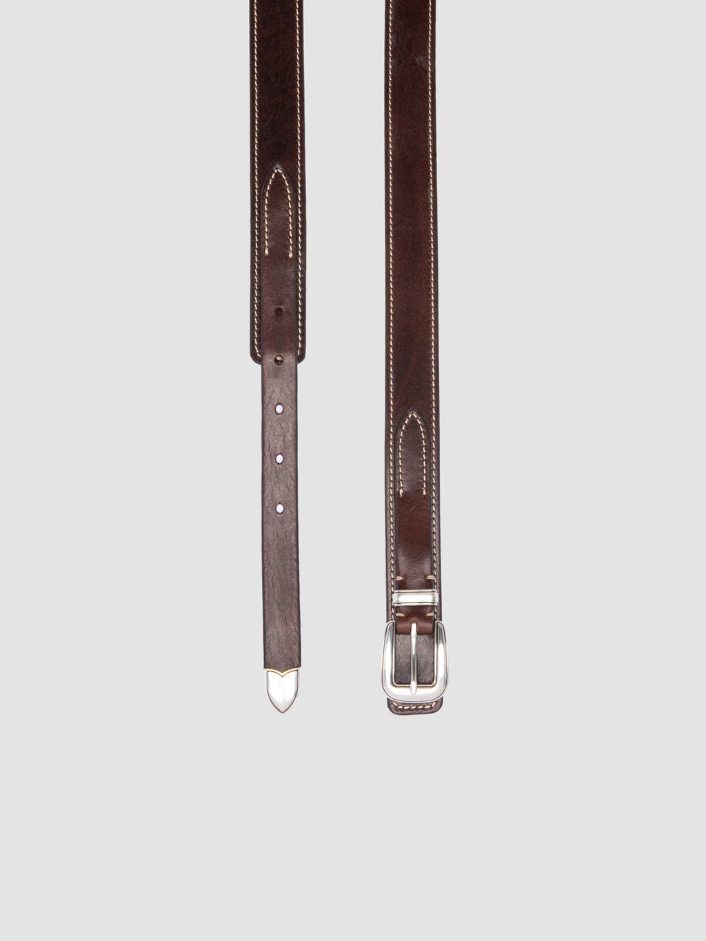 OC STRIP 097 - Brown Leather Belt Officine Creative - 2