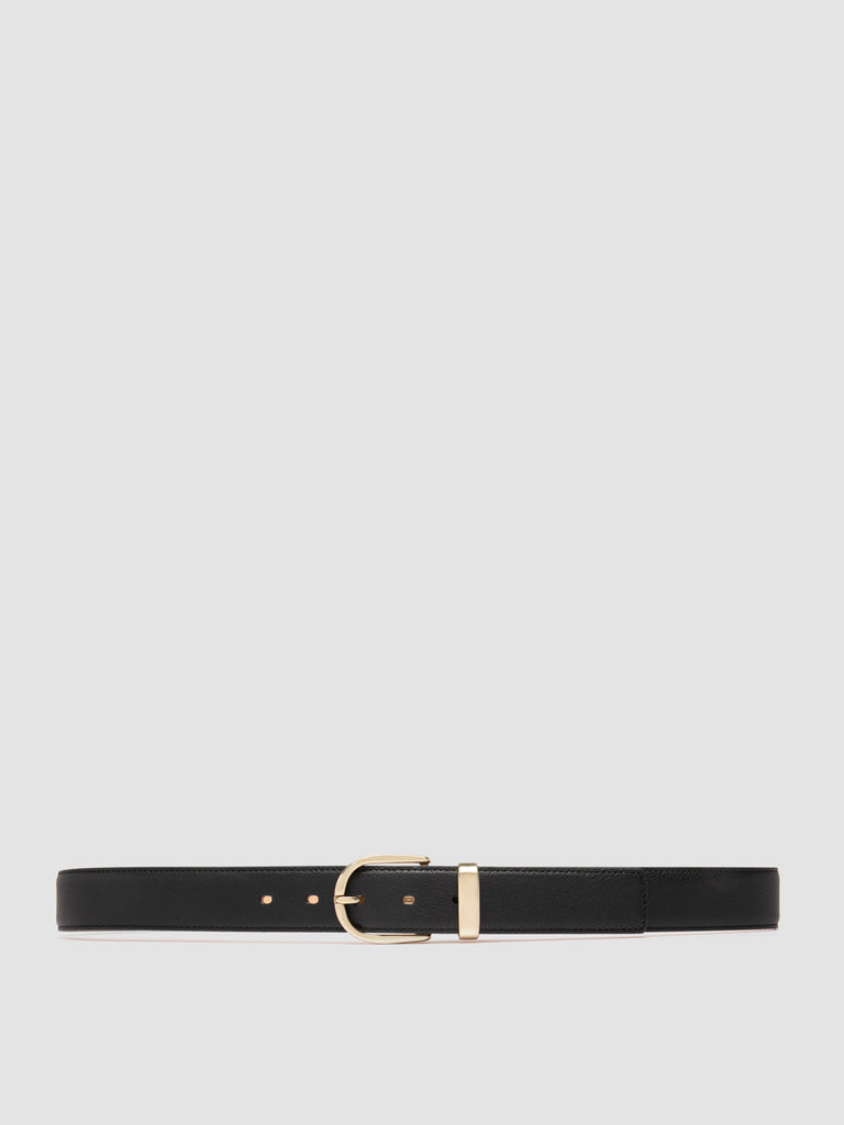 OC STRIP 100 - Black Leather Belt