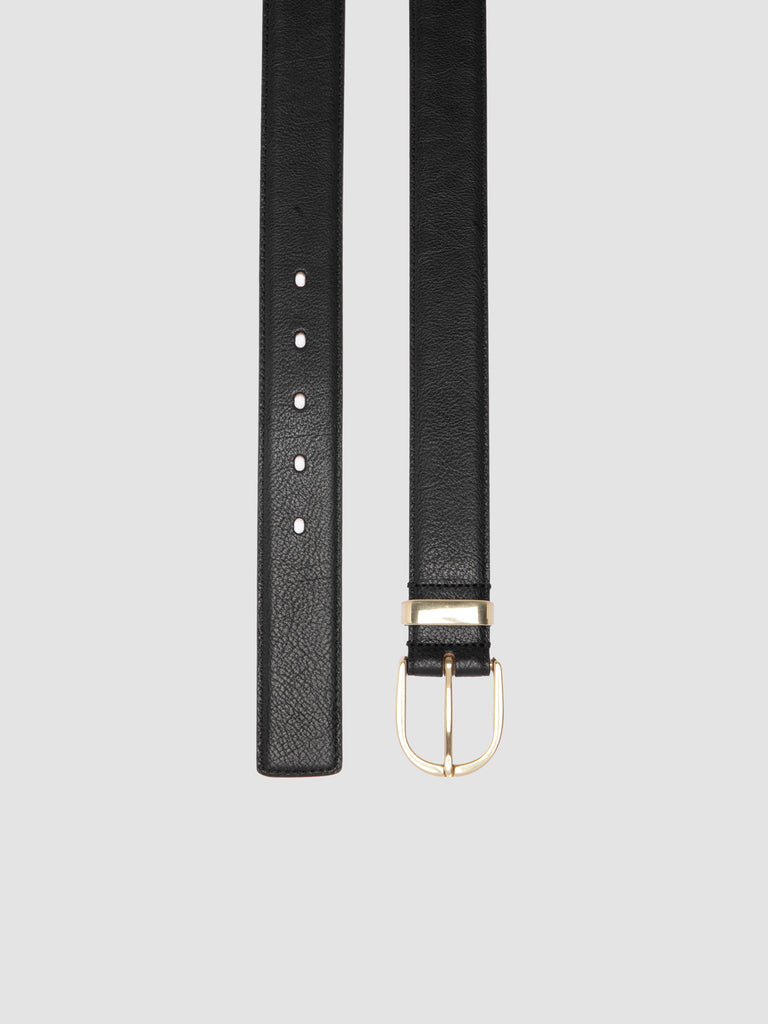 OC STRIP 100 - Black Leather Belt