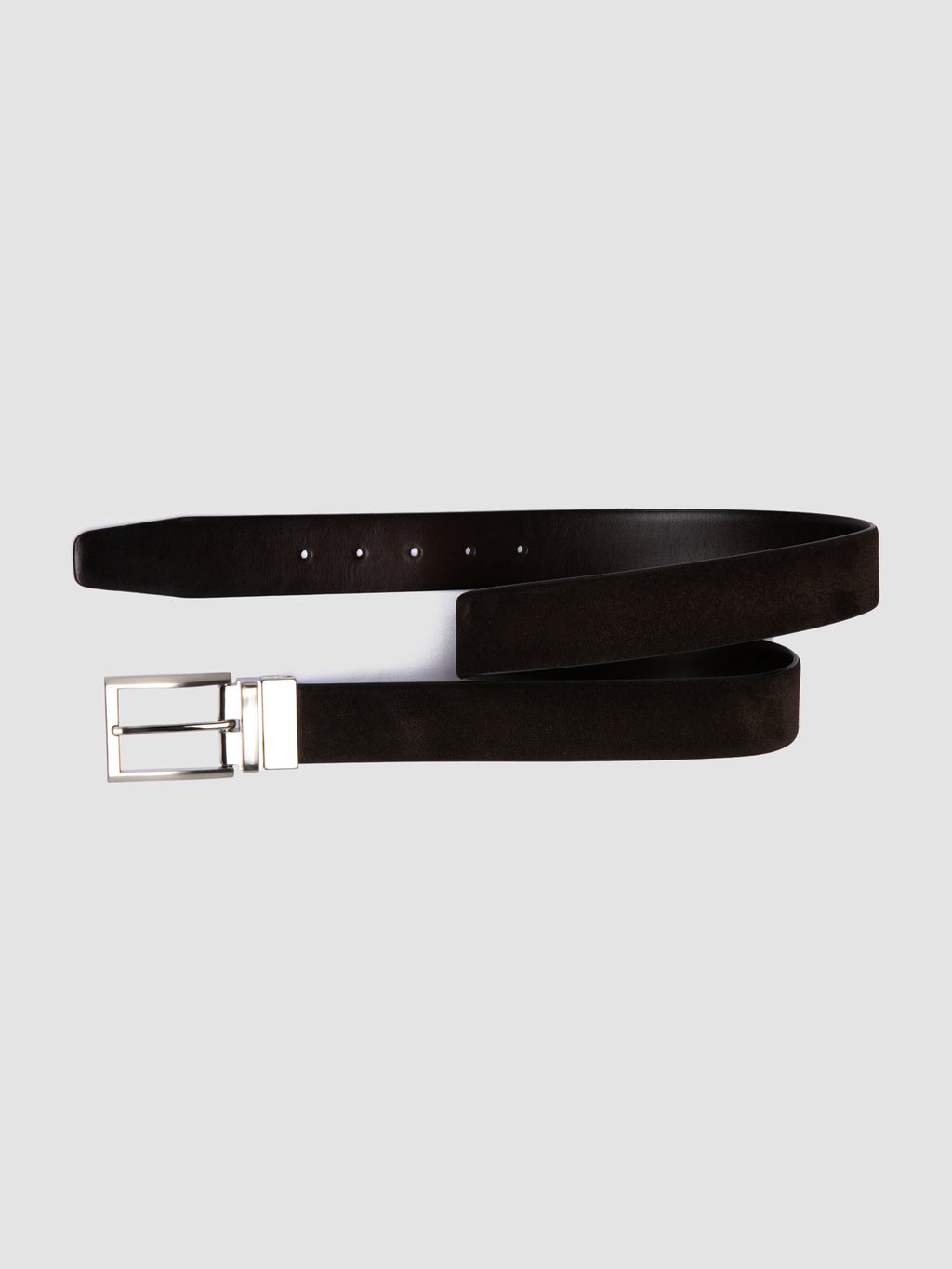 OC STRIP 104 - Brown Leather Belt - image 4,side view