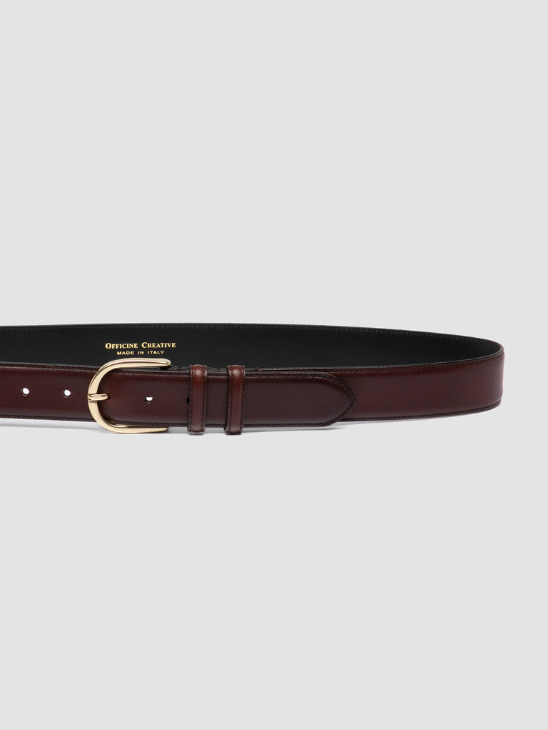 OC STRIP 105 - Brown Leather Belt Officine Creative - 4