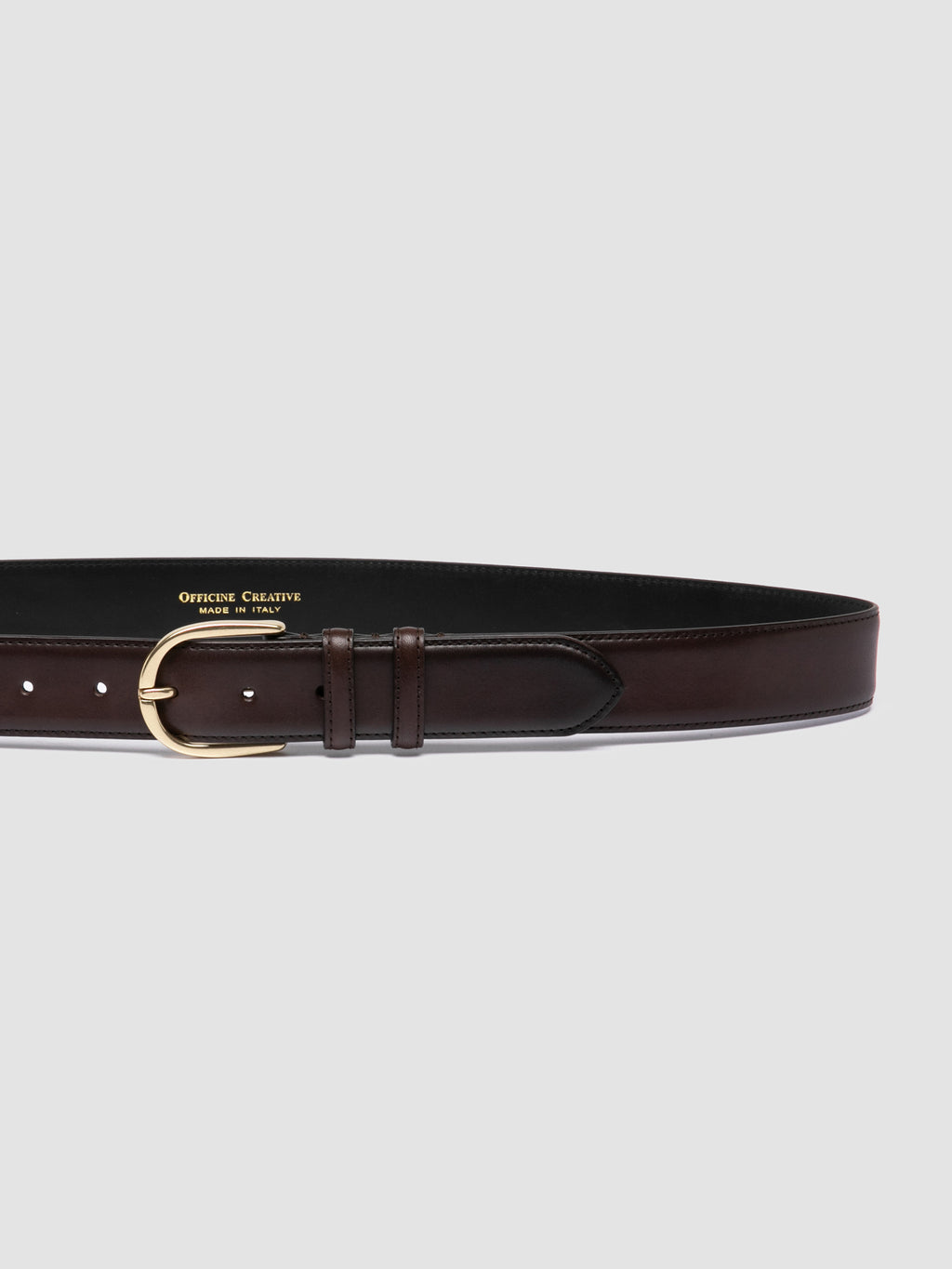 OC STRIP 105 - Brown Leather Belt Officine Creative - 4