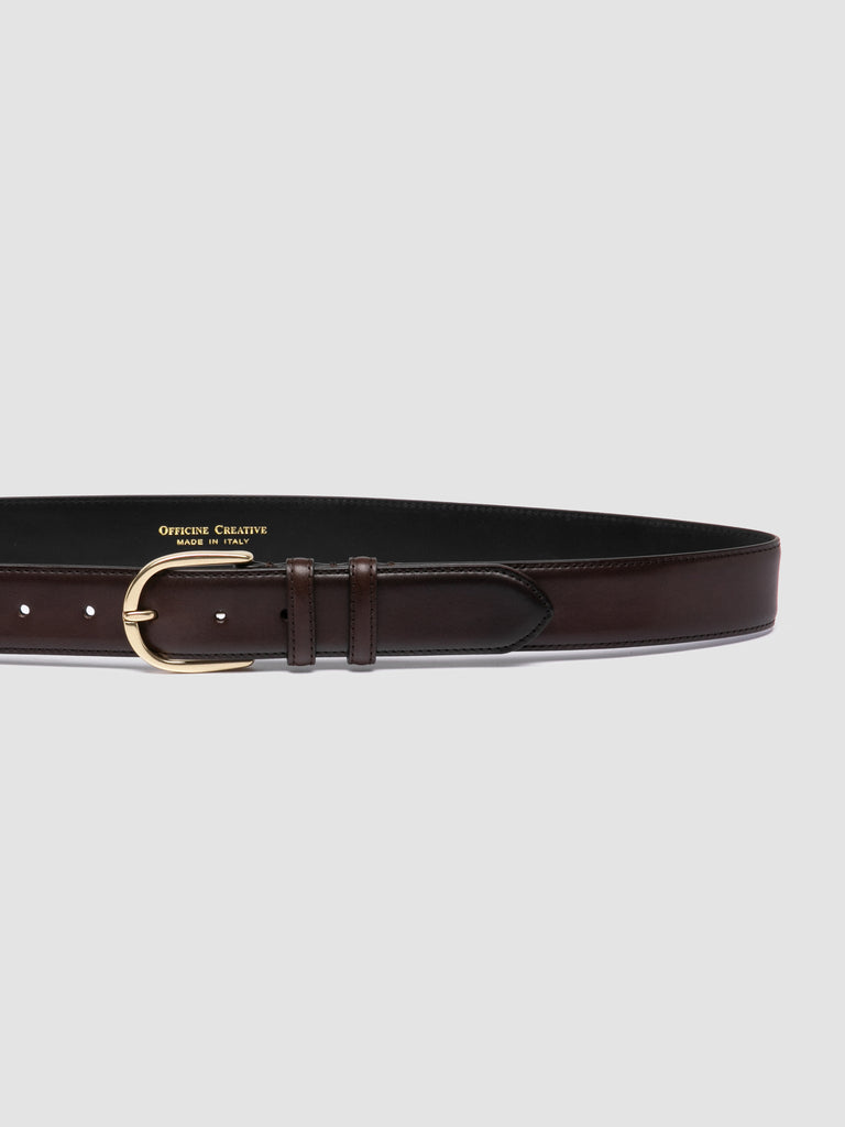 OC STRIP 105 - Brown Leather Belt Officine Creative - 4