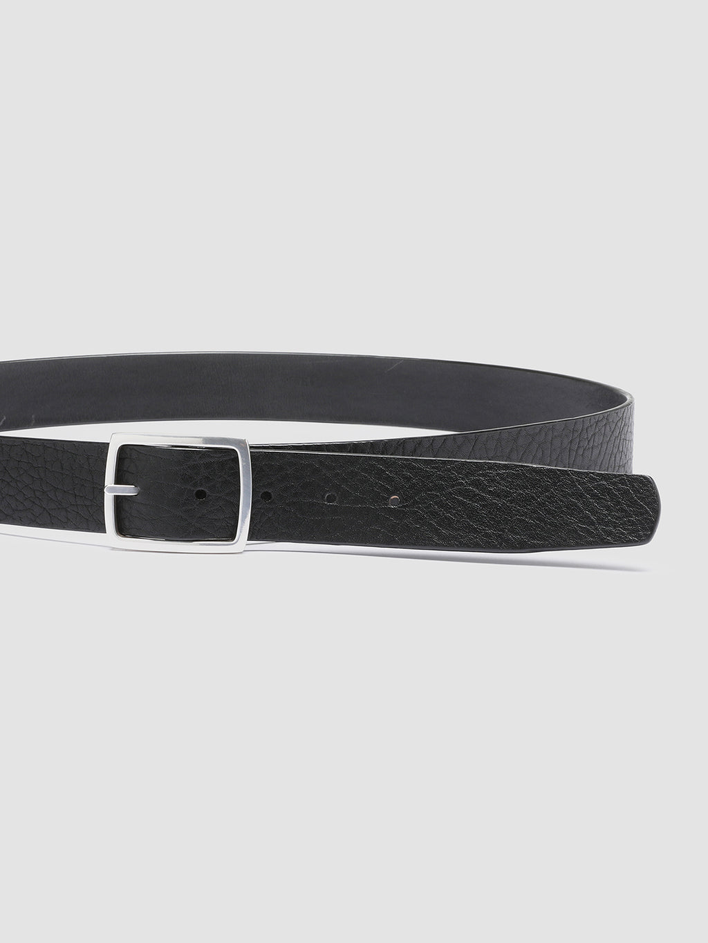 OC STRIP 10 - Black Leather Belt Officine Creative - 4