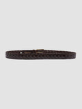 OC STRIP 21 - Brown Woven Leather Belt