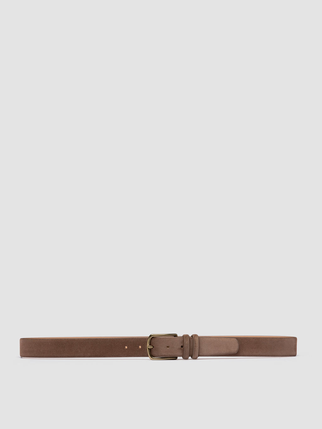 OC STRIP 33 - Taupefarbener Wildledergürtel - image 1,side view