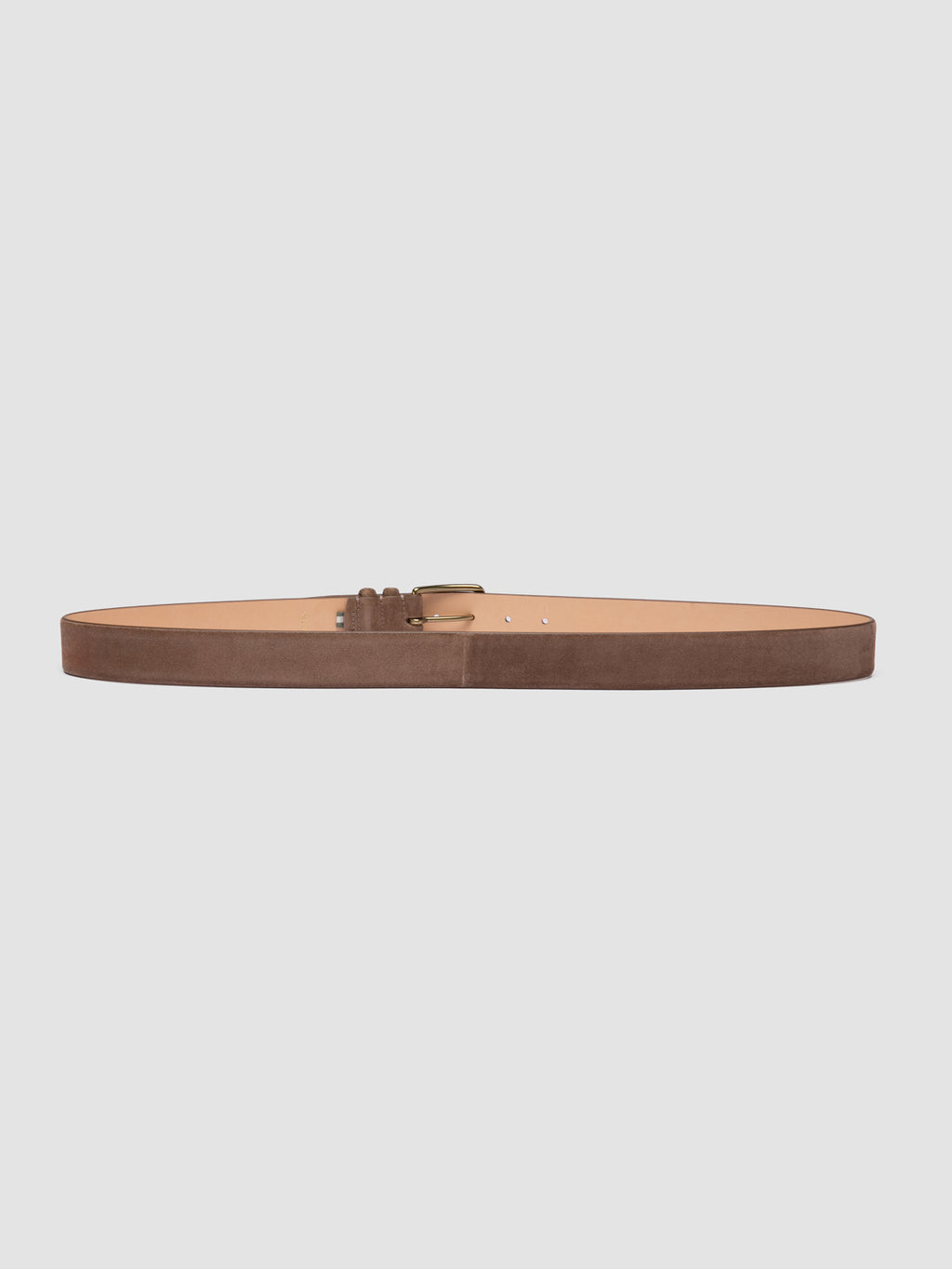 OC STRIP 33 - Taupefarbener Wildledergürtel - image 3,side view