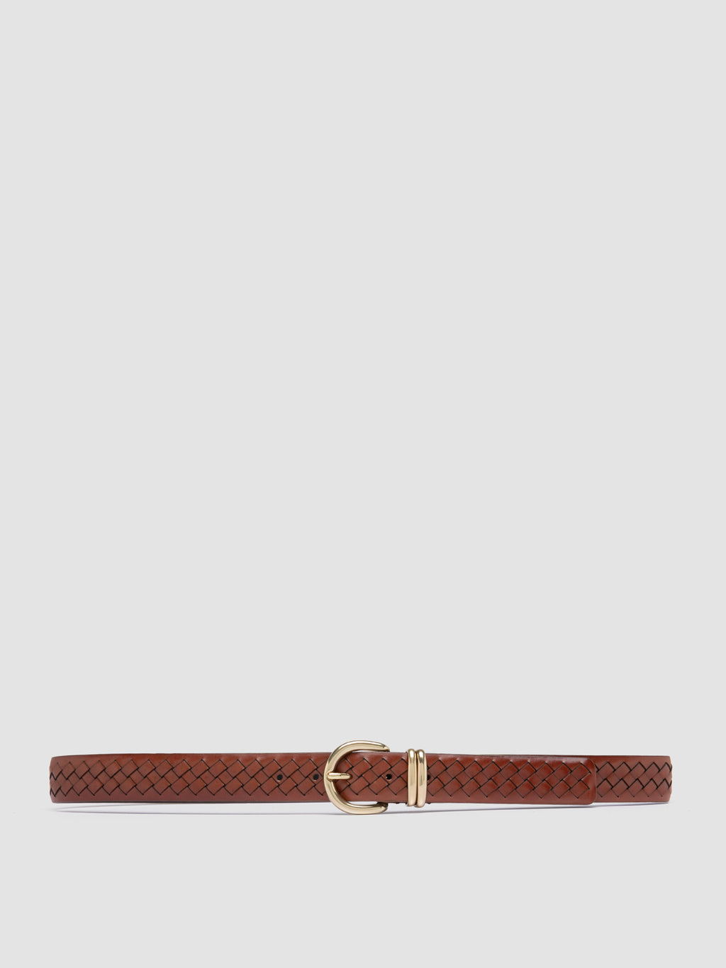 OC STRIP 46 - Brown Leather Belt Officine Creative - 1