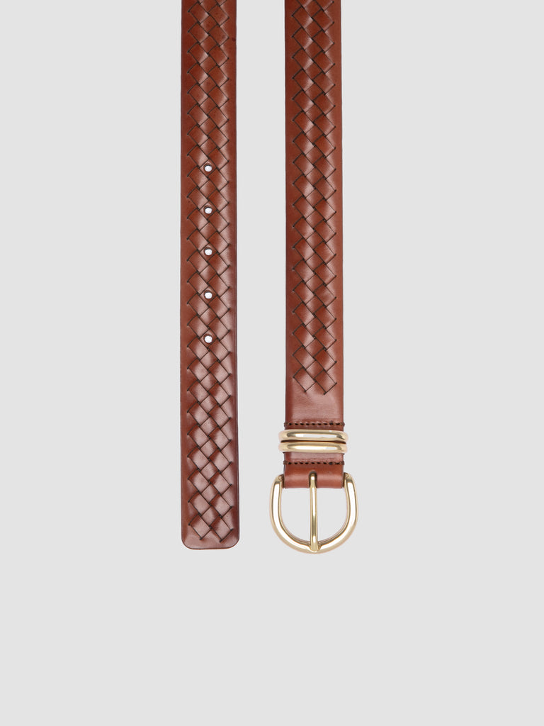 OC STRIP 46 - Brown Leather Belt