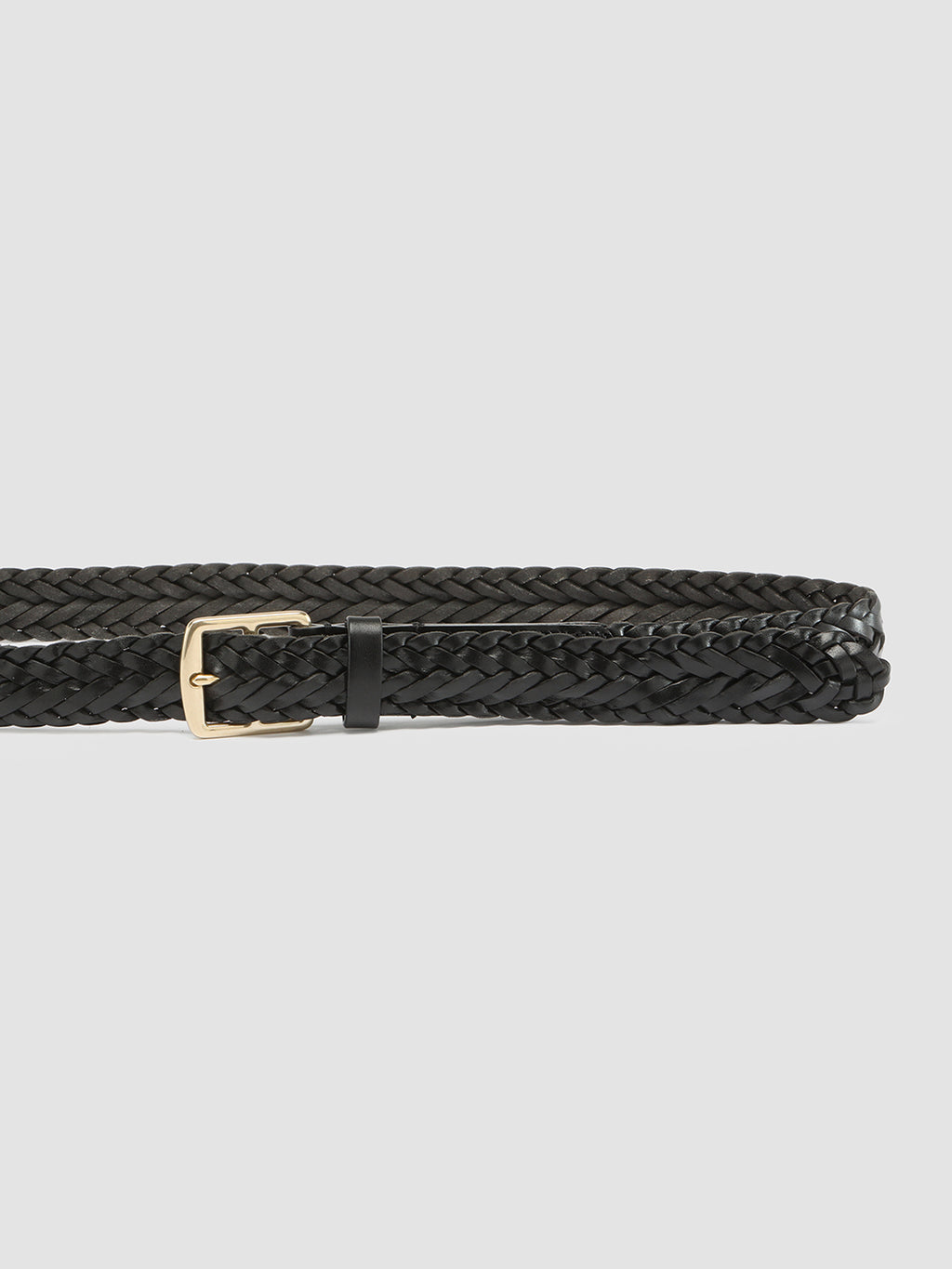 OC STRIP 054 - Black Leather Belt