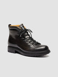 3164 07 - Graue Schnürstiefel aus Leder - thumb image 3,side view