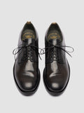 ACADEMIA 001 - Grey Leather Derby Shoes - thumb image 2,side view
