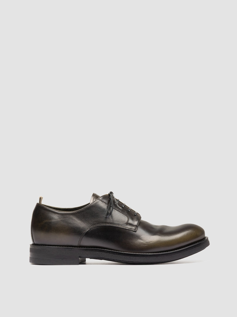 ACADEMIA 001 - Black Leather Derby Shoes
