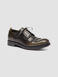 ACADEMIA 001 - Black Leather Derby Shoes - thumb image 3,side view