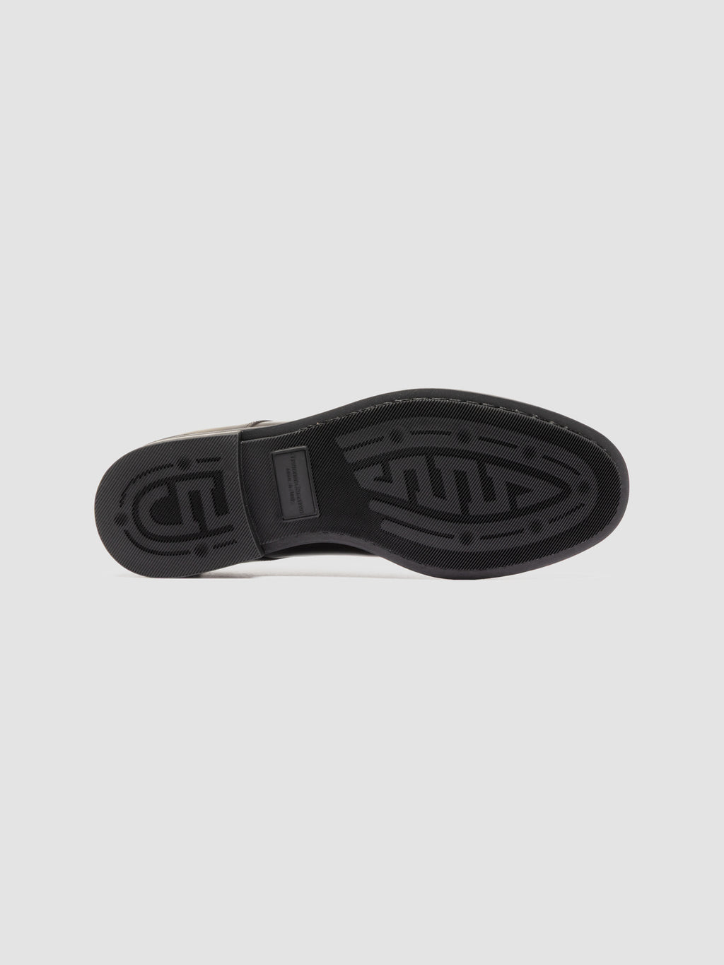 ACADEMIA 001 - Black Leather Derby Shoes - image 5,side view