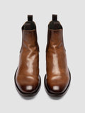 ACADEMIA 002 - Taupe Leather Chelsea Boots - thumb image 2,side view
