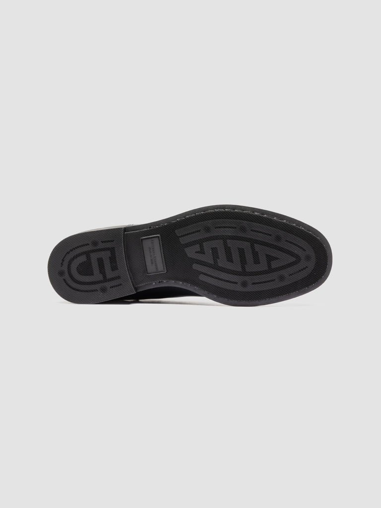 ACADEMIA 002 - Black Leather Chelsea Boots