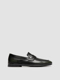 AIRTO DD 001 - Black Leather Penny Loafers - thumb image 1,side view