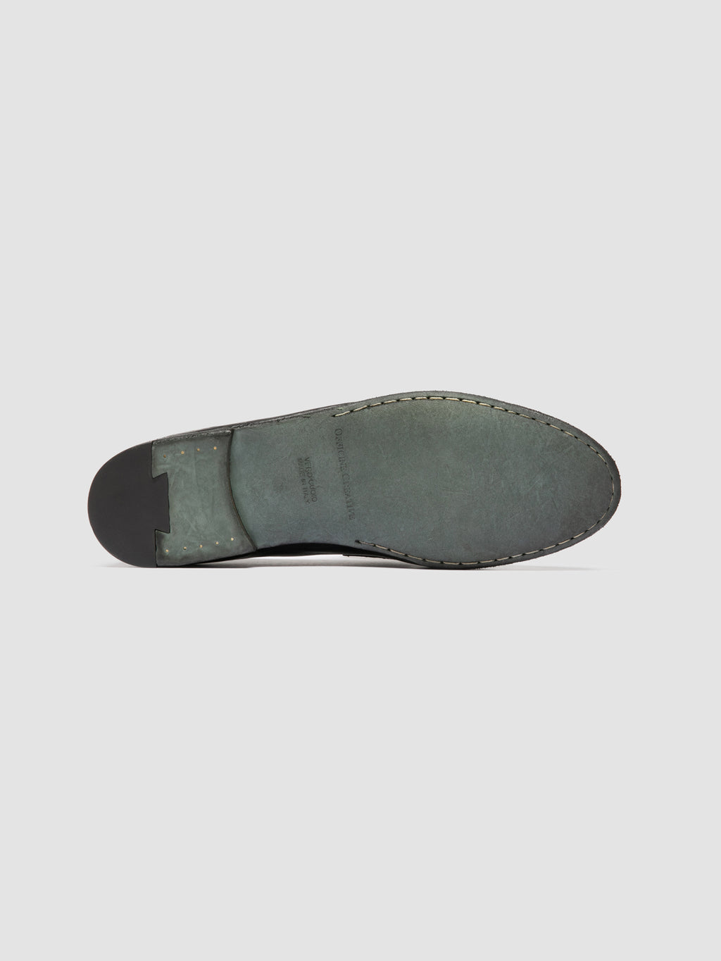 AIRTO DD 001 - Black Leather Penny Loafers - image 5,side view