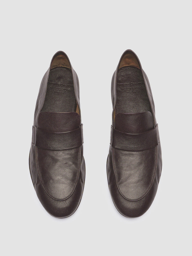 AIRTO 001 - Brown Leather Penny Loafers