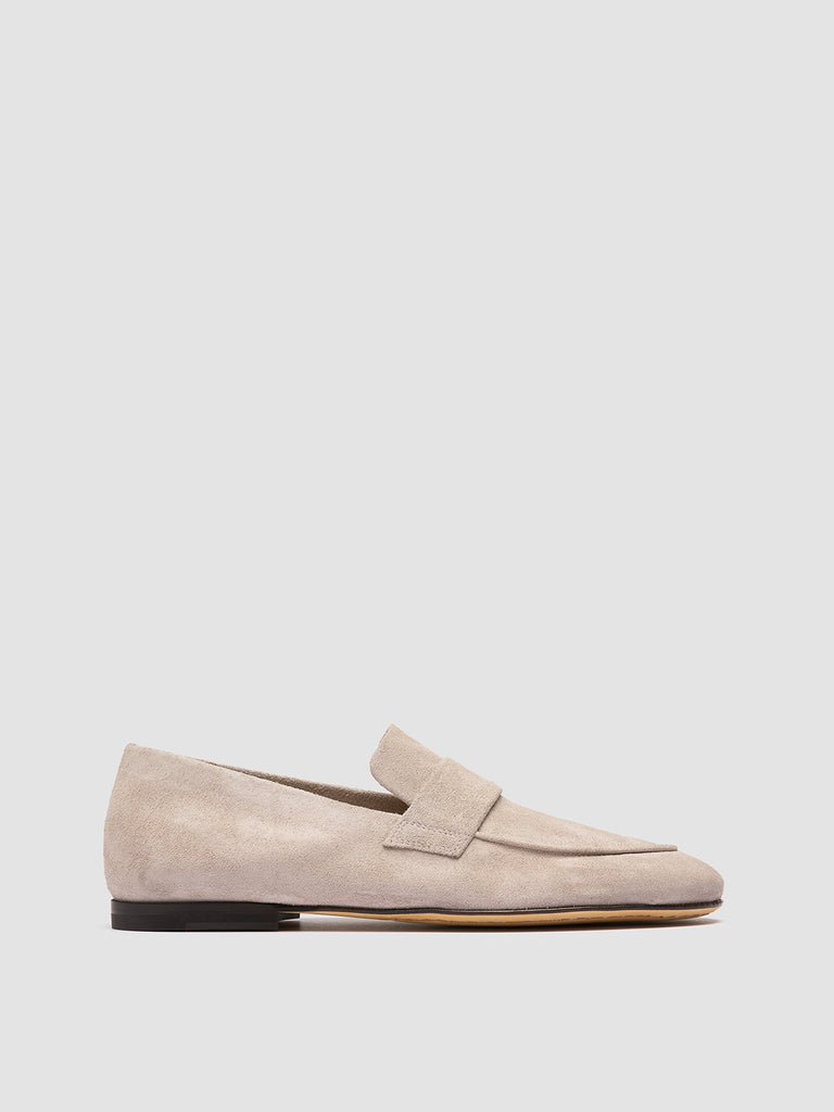 AIRTO 001 - Beige Slipper aus Wildleder