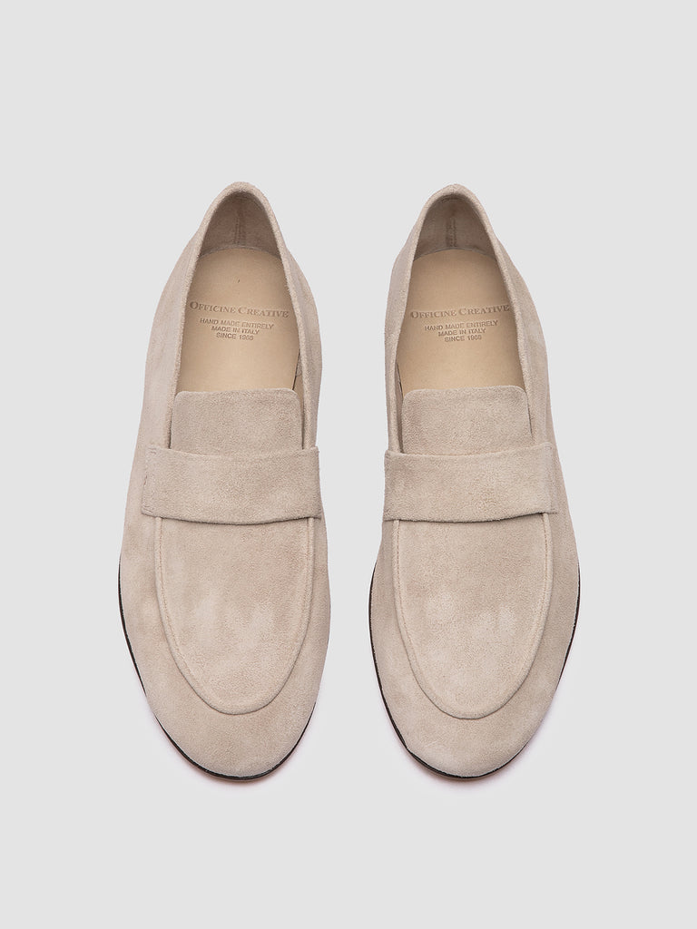 AIRTO 001 - Beige Slipper aus Wildleder